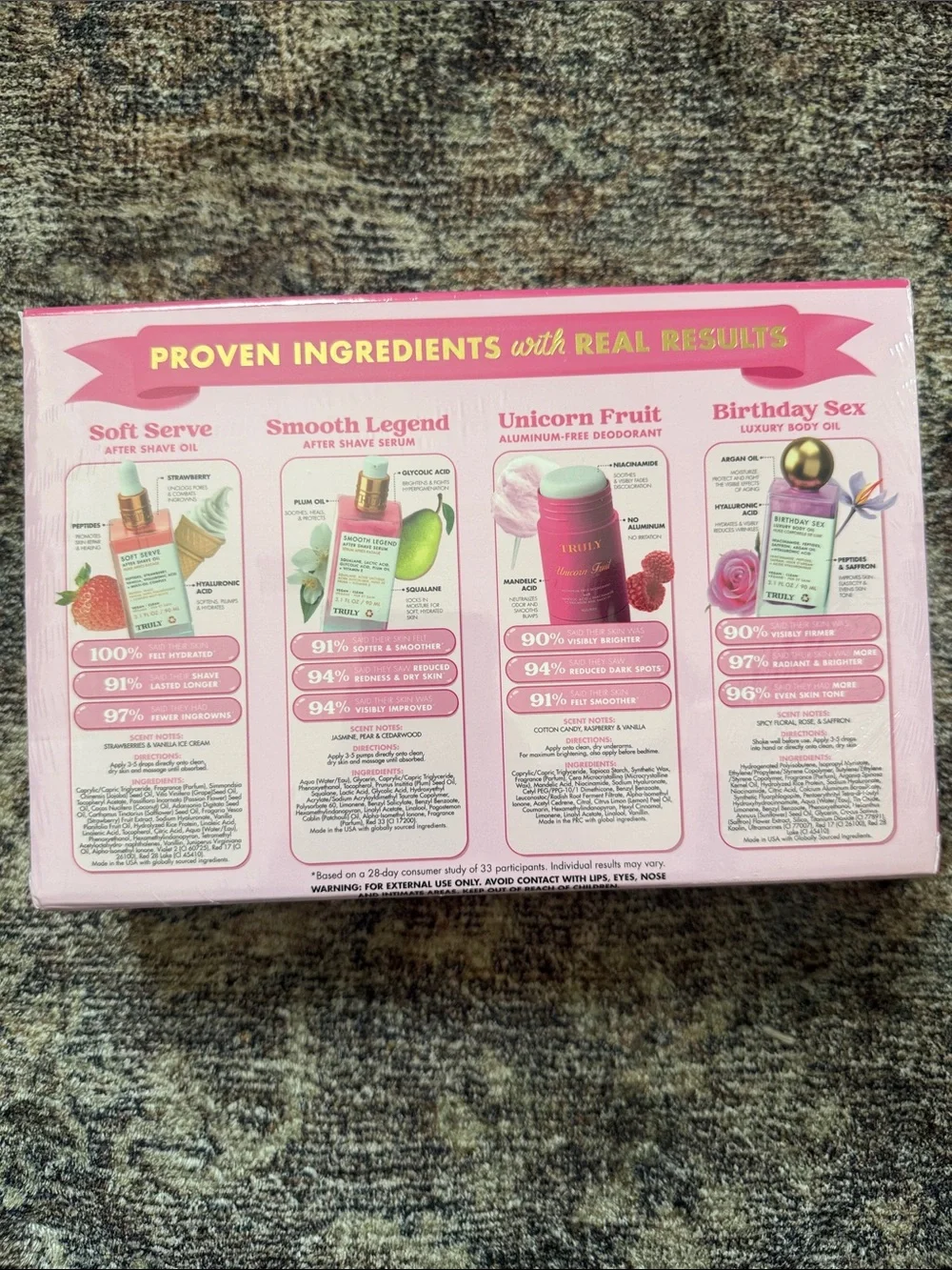 TRULY Pink & Gold The Viral Edit Vol. 1 Skincare Set